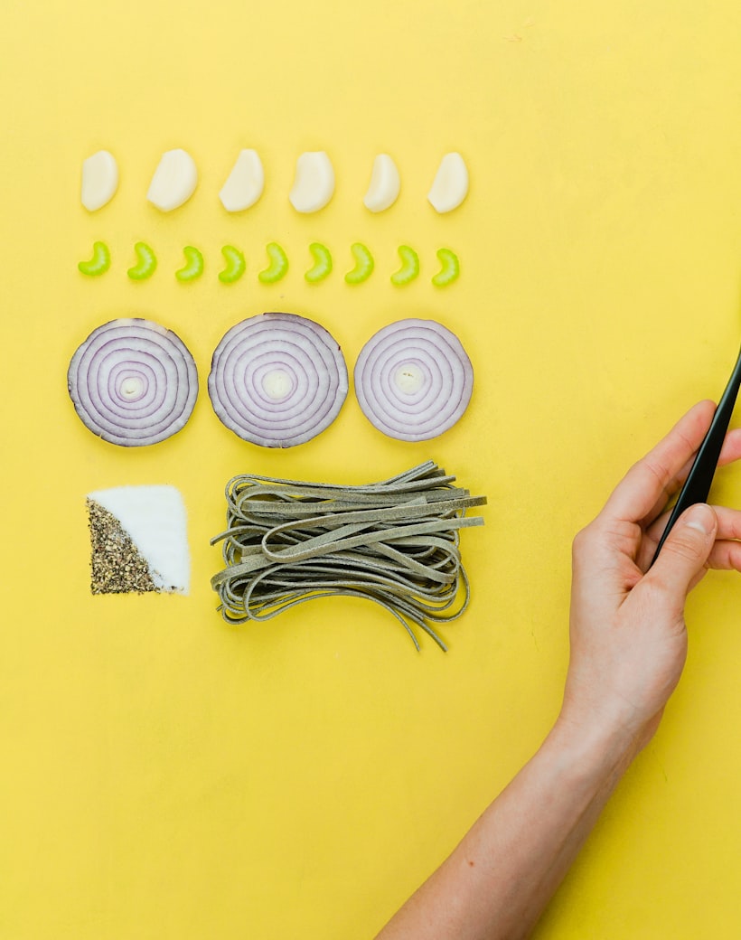 Cuisinez avec des produits frais